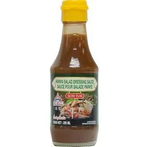 [5747] POR KWAN  Dressing Sauce for Papaya Salad Som Tum 200ml