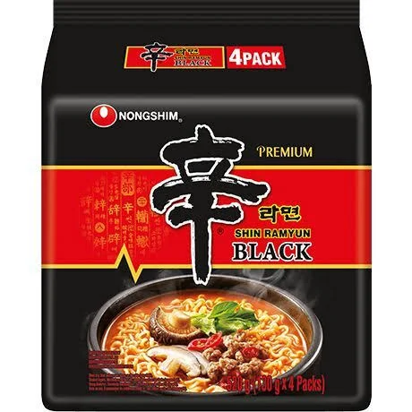 NONGSHIM Ins Noodles Shin Ramyun Black 4x130g.