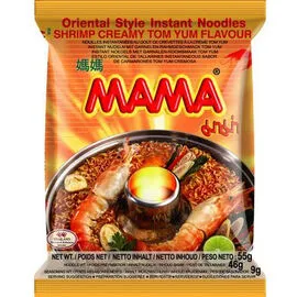 [7652-11] MAMA Instant Noodles Shrimp Creamy Tom Yum 90g.