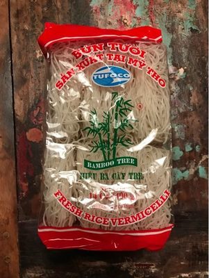 [7577-8] BAMBOO TREE -riisivermicelli (8 kpl) 400 g