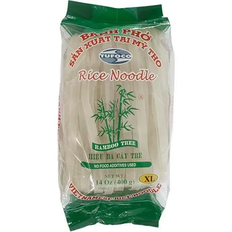 [7561-4] BAMBUPUUN riisinuudelit XL (10 mm) 400 g