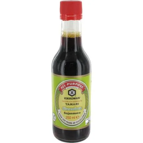 [5721-1] KIKKOMAN Tamari Gluten Free Soy Sauce - 250ml