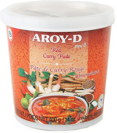 [14066] AROY-D Red Curry Paste 400g.