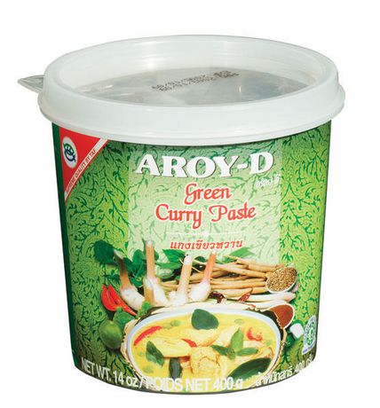 [14036] AROY-D Green Curry Paste 400g.