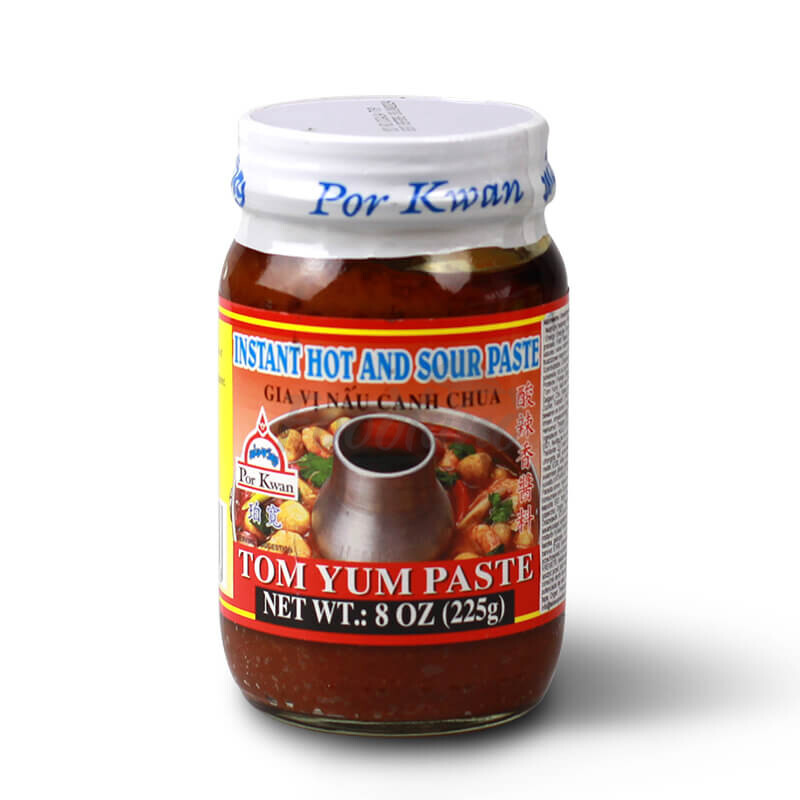 POR KWAN, Instant Hot and Sour Tom Yum Paste, 225g